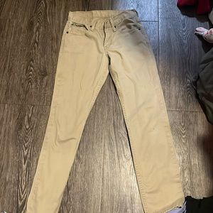 levi’s tan jeans
